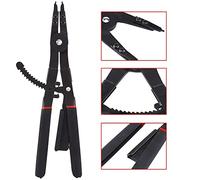 Bonbela Strumento per Pinze da Circlip Utensile Universale Universale con Anello Snap Pinze Set di Strumenti Anello di Fissaggio con Punte di Sostituzione