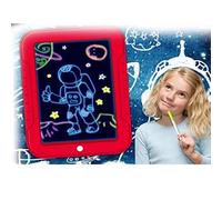 Bonbela Tablet a Scrittura a Led, Illuminazione Elettronica Apprendimento 3D Tavola da Scrittura di Disegno Educativo per Bambini in età Prescolare