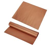 Bonbela Tappetino da Forno 40x33 Cm Tappetino per Barbecue Ad Accessorio Barbecue Non Resistente al Calore Tappetini per Colpi di Calore Non Stick per Campeggio da Esterno da