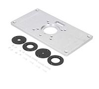Bonbela Tavolo Router Flip Board Tagliare la Lavagna a Bordo in Alluminio in Legno Tavolo da Router in Legno Inserisci Accessorio per Carpenteria