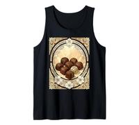 BonBon Assortiti Illustrazione Art Nouveau Style Canotta