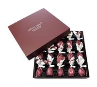 Bonbon de Higo | Scatola 15 Bonbon di Cioccolato Fondente | Fico Disidratato Aroma di Brandy - 265 Gr | Cioccolatini con Fico | Scatola Regalo Cioccolatini