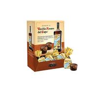 BONBON DI CIOCCOLATO AL VECCHIO AMARO DEL CAPO MARSUPIO 1KG Caffo Praline di cioccolato fondente ripiene con crema al gusto di Vecchio Amaro del Capo