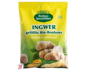 BONBONS ZENZERO BIO 100 G 18 CARAMELLE RIPIENE