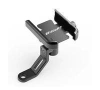 BONCAERT supporto per telefono motocicletta Per BM@&W R1200RT R1200 RT R 1200RT 2004-2013 Accessori Moto Supporto Per Cellulare In Alluminio CNC Per Manubrio Per GPS(Mirror holder Black)