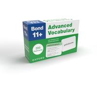 Bond 11+ Advanced Vocabulary Flashcards