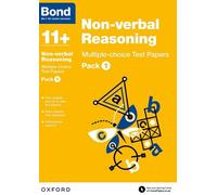 Bond 11+ Andrew Bond 11+: Non-verbal Reasoning: Multiple-choice Test (Tascabile)