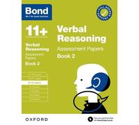 Bond 11+ Bond 11+ Verbal Reasoning Assessment Papers 9-10 Years Book (Tascabile)