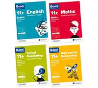 Bond 11+: English, Maths, Verbal Reasoning, Non-verbal Reasoning: Assessment Papers: 8-9 years Bundle