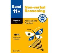 Bond 11+ Non-verbal Reasoning Assessment Practice Age 8-9