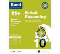 Frances Down Bo Bond 11+: Bond 11+ 10 Minute Tests Verbal Reasoning (Tascabile)