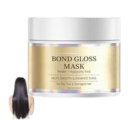 Bond Gloss Maschera con cheratina idrolizzata e acido ialuronico, cura riparatrice intensiva per capelli più forti, idratati e lucidi (1 pezzo)