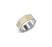 Bond Street Squared Logo Ring Gold Gents Ring UMR03030YGST64