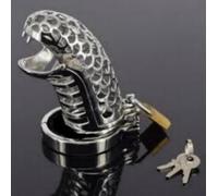 bondage castità cb-6000 50 mm metallo decorata anello fallico gabbia sm