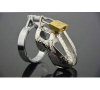 bondage castità cb-6000s 45mm metallo decorata anello fallico intimo sexy gabbia