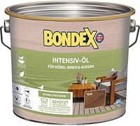 Bondex 381183 - Olio intensivo teak, 2,5 l, per 55 m², olio per la cura del legno, olio per terrazze con protezione UV e effetto antiscivolo, a base d'acqua
