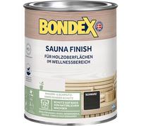 Bondex Finitura per sauna nera, 1 l per 12 m², impermeabile e antimacchia, protezione a base di cere naturali, non si assottiglia o scolorisce, opaca e cura del legno, cera per legno