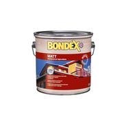 BONDEX MATT CASTAGNO 2,5 LT - Impregnante per Esterno - Opaco - Solvente - Legno, Plastica - 10-16mq/lt