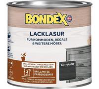 BONDEX Vernice effetto impregnante 2in1 ANTRACITE per legno interno 375ml