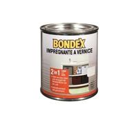 BONDEX - Vernice effetto impregnante 2in1 NERO per legno interno 375ml