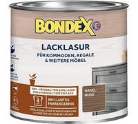 BONDEX Vernice effetto impregnante 2in1 NOCCIOLA per legno interno 375ml
