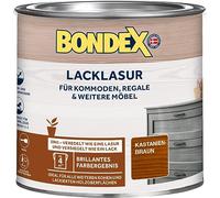BONDEX Vernice impregnante 2in1 CASTAGNO per legno interno 375ml
