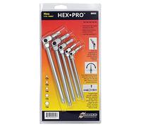 Bondhus 00055 - Set di 5 chiavi Torx esagonali cromate T25-T50