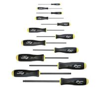 Bondhus 10637 - Set di 13 cacciaviti a sfera, finitura ProGuard, misure .050-3/8"