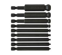 Bondhus 10899 set di 9 punte per trapano avvitatore “Power bit”, misure 2 - 12 mm