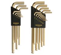 Bondhus 116 - 20899 - Confezione doppia oro Guard fractional-metric chiave