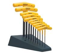 Bondhus, HTX10FS 10PC 3/32-3/8 Set esagonale con impugnatura a T, 13390