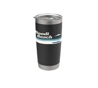 Bondi Beach Australia Accent/Bondi Beach Sydney Australia Bicchiere termico in acciaio inox doppia parete