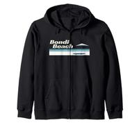 Bondi Beach Australia Accent/Bondi Beach Sydney Australia Felpa con Cappuccio