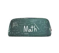 BONDIJ Astuccio per matite, grande capacità, con cerniera, per lezioni di matematica, cosmetici, per donne e uomini, Oro, Taglia unica, moderno
