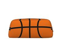 BONDIJ Astuccio portamatite, astuccio grande capacità con cerniera, borsa per cosmetici da basket per donne e uomini, Oro, Taglia unica