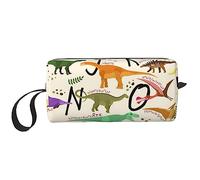 BONDIJ Borsa per il trucco da viaggio, borsa da toilette portatile, borsa cosmetica da viaggio con grande capacità, borsa cosmetica da viaggio, borsa multifunzione, bianca, taglia unica