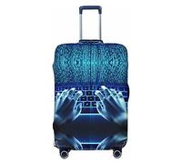 BONDIJ Computer e Internet Copertura per valigie da viaggio antipolvere per bagagli da 45-81 cm, Nero , M