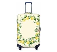 BONDIJ Copertura per valigie da viaggio, antipolvere, colore limone, per 45-81 cm, Nero , S
