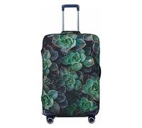 BONDIJ Copertura per valigie da viaggio, antipolvere, per bagagli da 45-81 cm, colore: verde, Nero , M