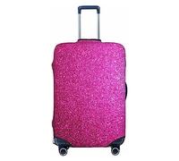 BONDIJ Copertura per valigie da viaggio con lustrini sfumati, antipolvere, per bagagli da 45,7 a 81,7 cm, Nero , XL