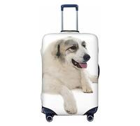 BONDIJ Cute Dog bagagli copre viaggio antipolvere valigia copertura per 45-81 pollici bagagli, Nero , S