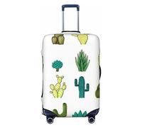 BONDIJ Desert Cactus Deposito Coperture Viaggio Antipolvere Valigia Copertura Per 45-81 Pollici Bagagli, Nero , S