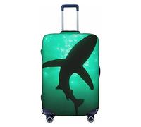 BONDIJ Dolphin Goggle bagagli copre viaggio antipolvere valigia copertura per bagagli 45-81 pollici, Nero , M