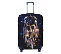 BONDIJ Dream Catcher - Copertura per valigie da viaggio, antipolvere, per bagagli da 45,7 a 81,7 cm, Nero , S
