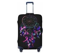 BONDIJ Dream Catcher - Copertura per valigie da viaggio, antipolvere, per bagagli da 45,7 a 81,7 cm, Nero , S