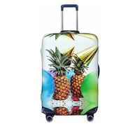BONDIJ Fruit Party - Copertura per valigie da viaggio, antipolvere, per bagagli da 45-81 cm, Nero , L