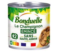 BONDUELLE - Il fungo, schiacciato, 230 g, 4 pezzi