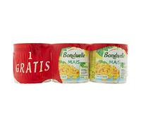 Bonduelle Mais Croccante e Naturalmente Dolce, Confezione da 3 x 300g, 900 grammo, 3