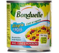 Bonduelle - Mais, Olive E Peperoni, Per Arricchire Le Tue Insalate - 8 confezioni da 3 pezzi da 170 g [24 pezzi, 4080 g]