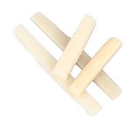 Bone bone bone sella chitarra acustica toro bone bone bone sella migliorata di qualità del suono ottimizzazione per chitarra folk non sbiancata non sbiancata materiale osseo toro (2 Imposta sella e